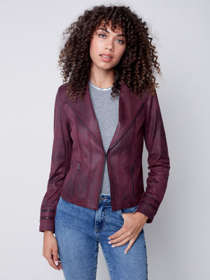 Alexia Jacket- Port