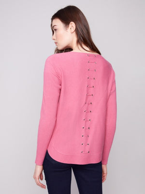 Mia Sweater- Rose