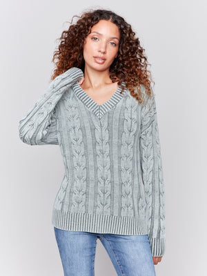 Jaycee Sweater- Spruce