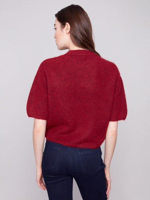 Natalie Sweater- Cabernet
