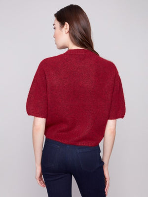 Natalie Sweater- Cabernet