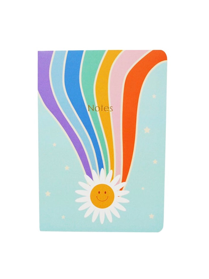 Happy Rainbow Soft Cover Notebook