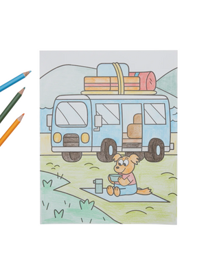 Movin’ & Shakin’ Colour-In Book