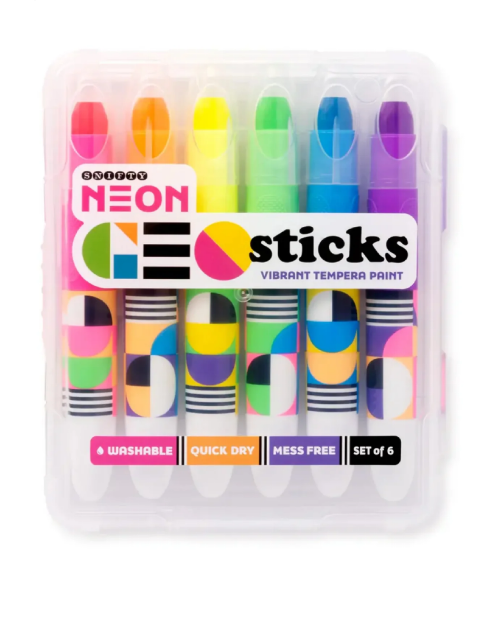 Geo Sticks- Neon – Abel Mountain