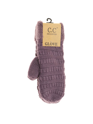 Lined Mittens
