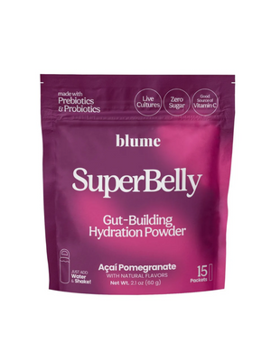 SuperBelly Açai Pomegranate Hydration Powder
