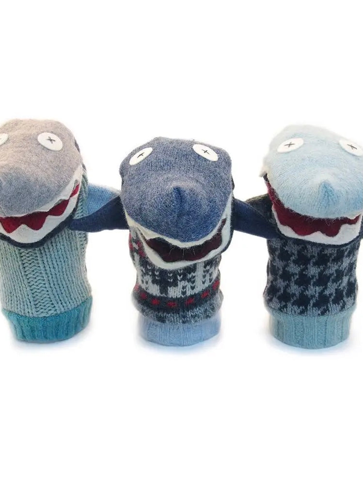 Sharks Puppet Rip Reclaimed Shark Puppet – Abel Mountain