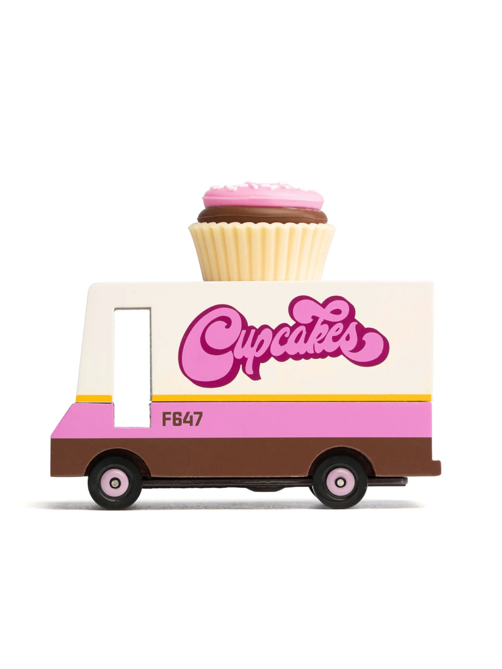 Wooden Cupcake Van