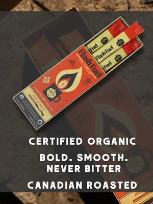 Flash Fuel Organic Instant Coffee - Matchbox - Medium Roast