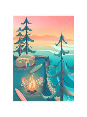 Coastal Camping 1000-Piece Puzzle