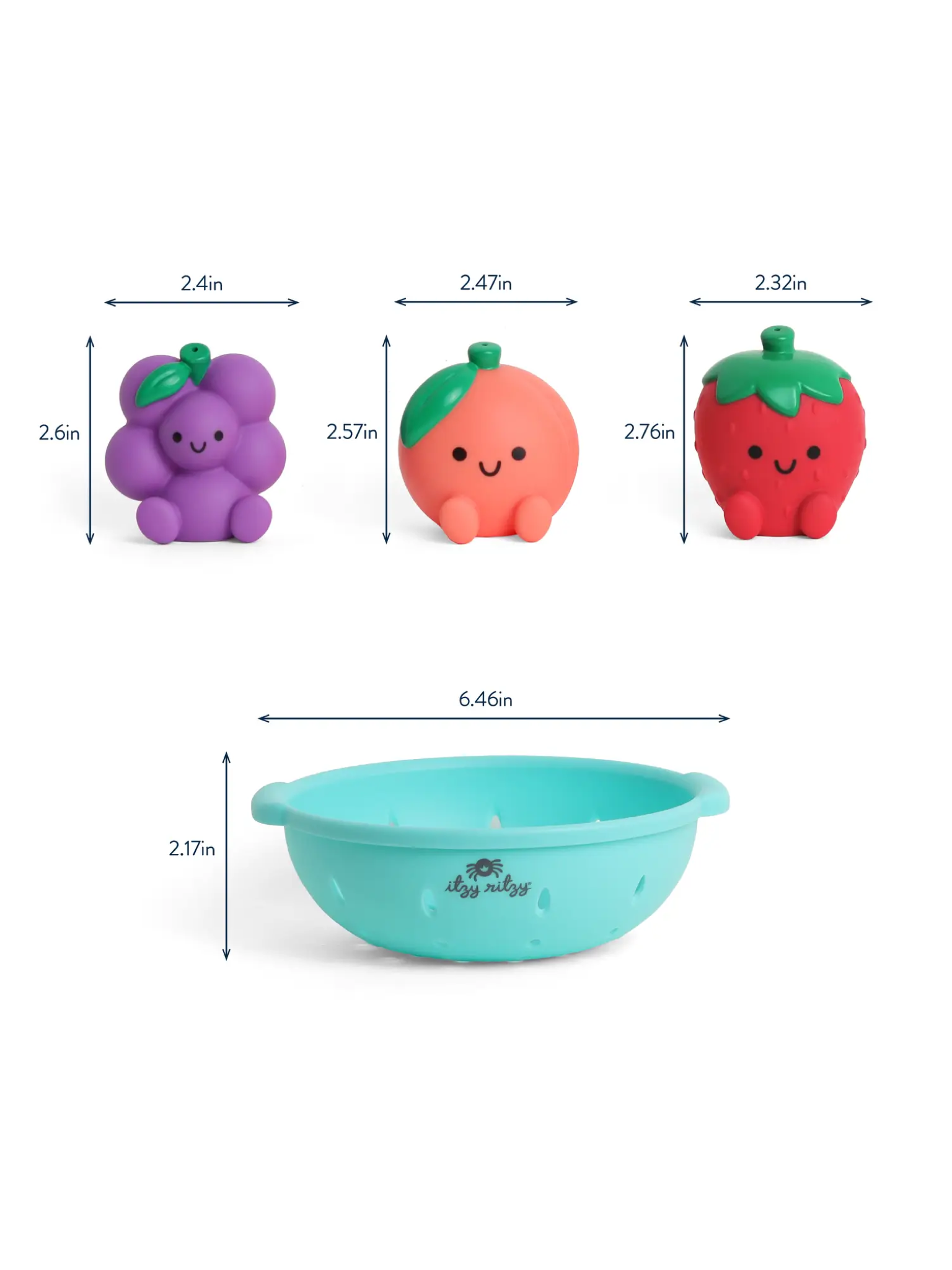 Splash Pals Fruits- Bath + Water Toy