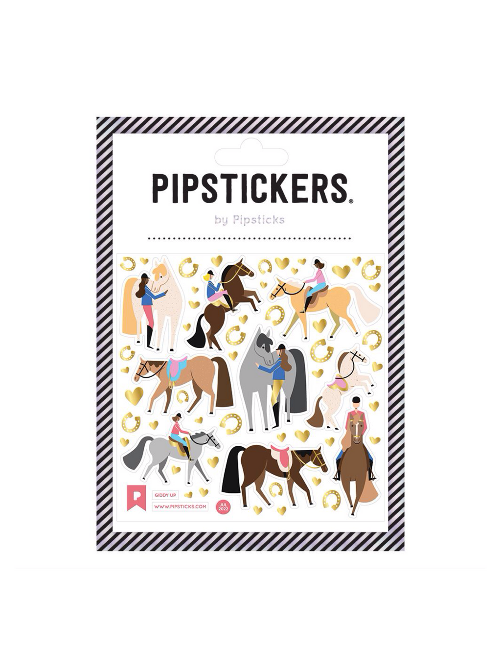 Giddy Up Stickers