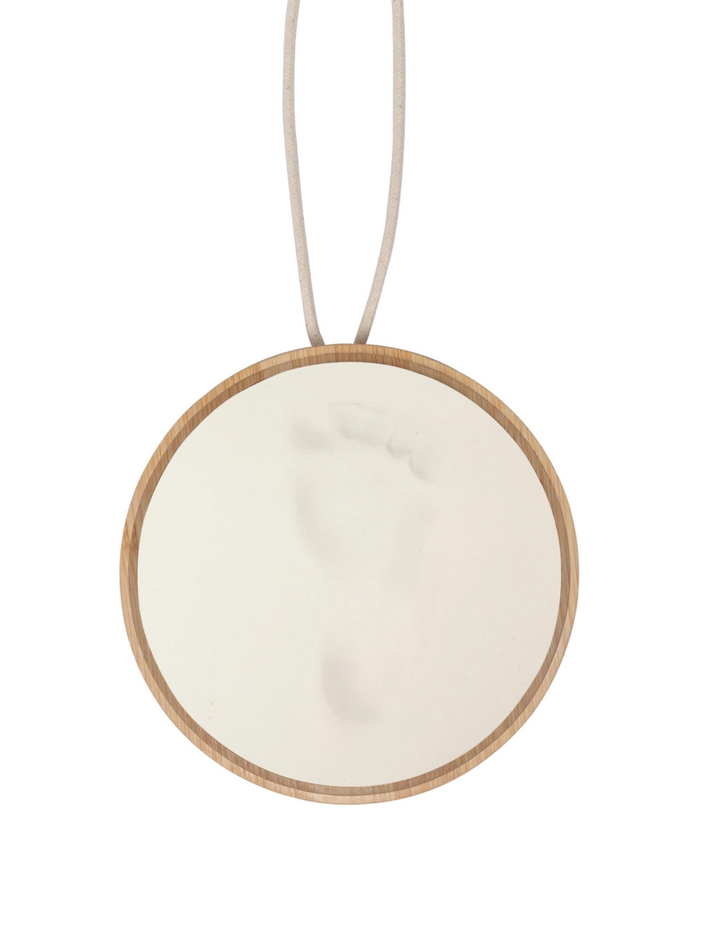 Wooden Medallion Keepsake|Baby Imprint Kit