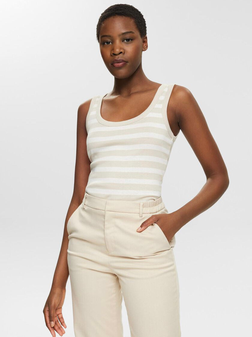 Marina Tank Top- Taupe