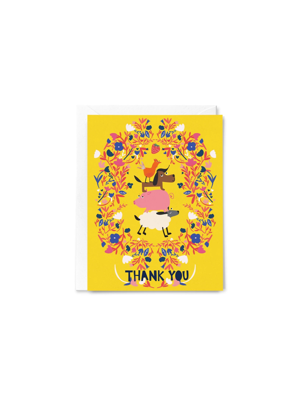 Animal Pyramid Card