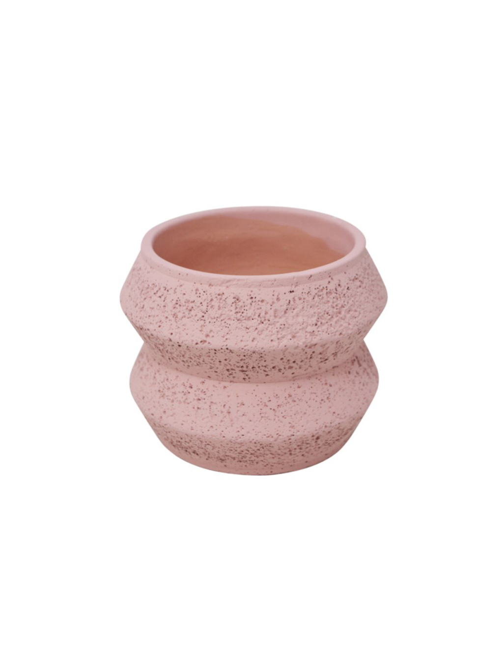 Crimped Pot- Pink