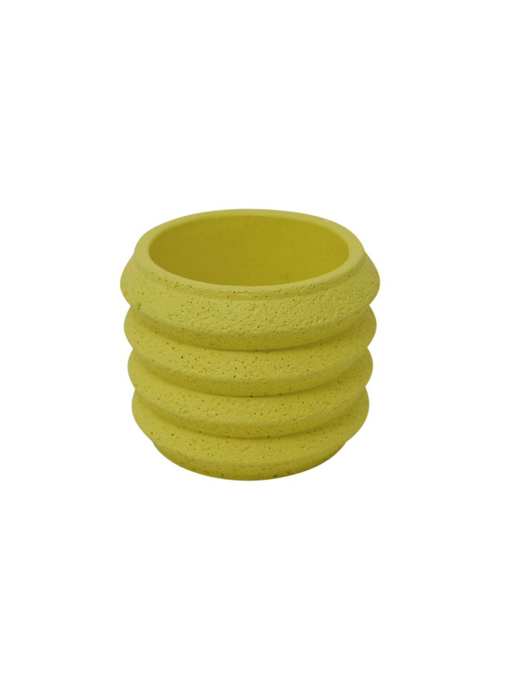 Crimped Pot- Yellow