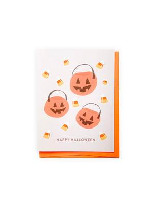 Pumpkin Buckets Card