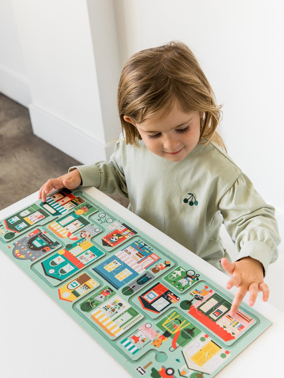 Around Town Follow + Spot Puzzle