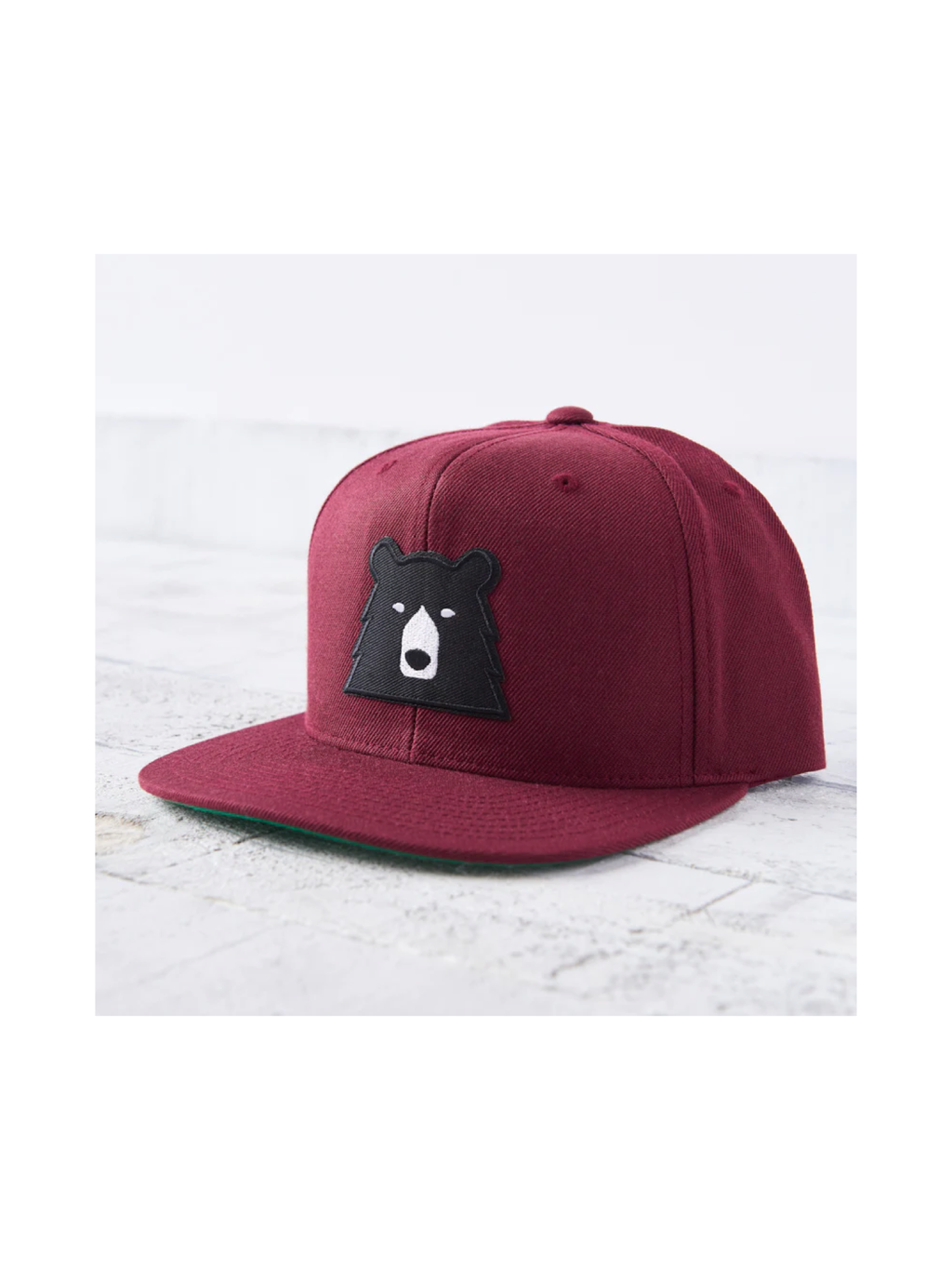 North Standard Maroon Bear Hat