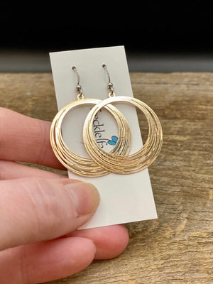 Lightweight Earrings- Gold