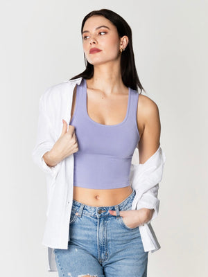 Crop Bamboo Tank Tops