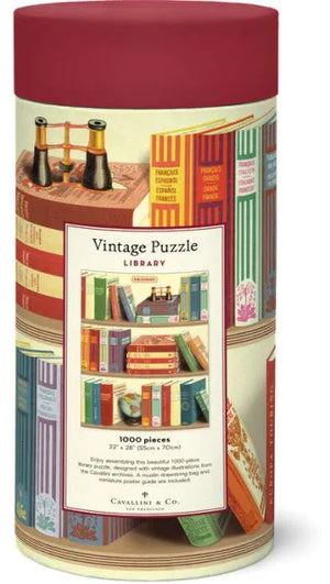 Library Puzzle- 1000 Pieces