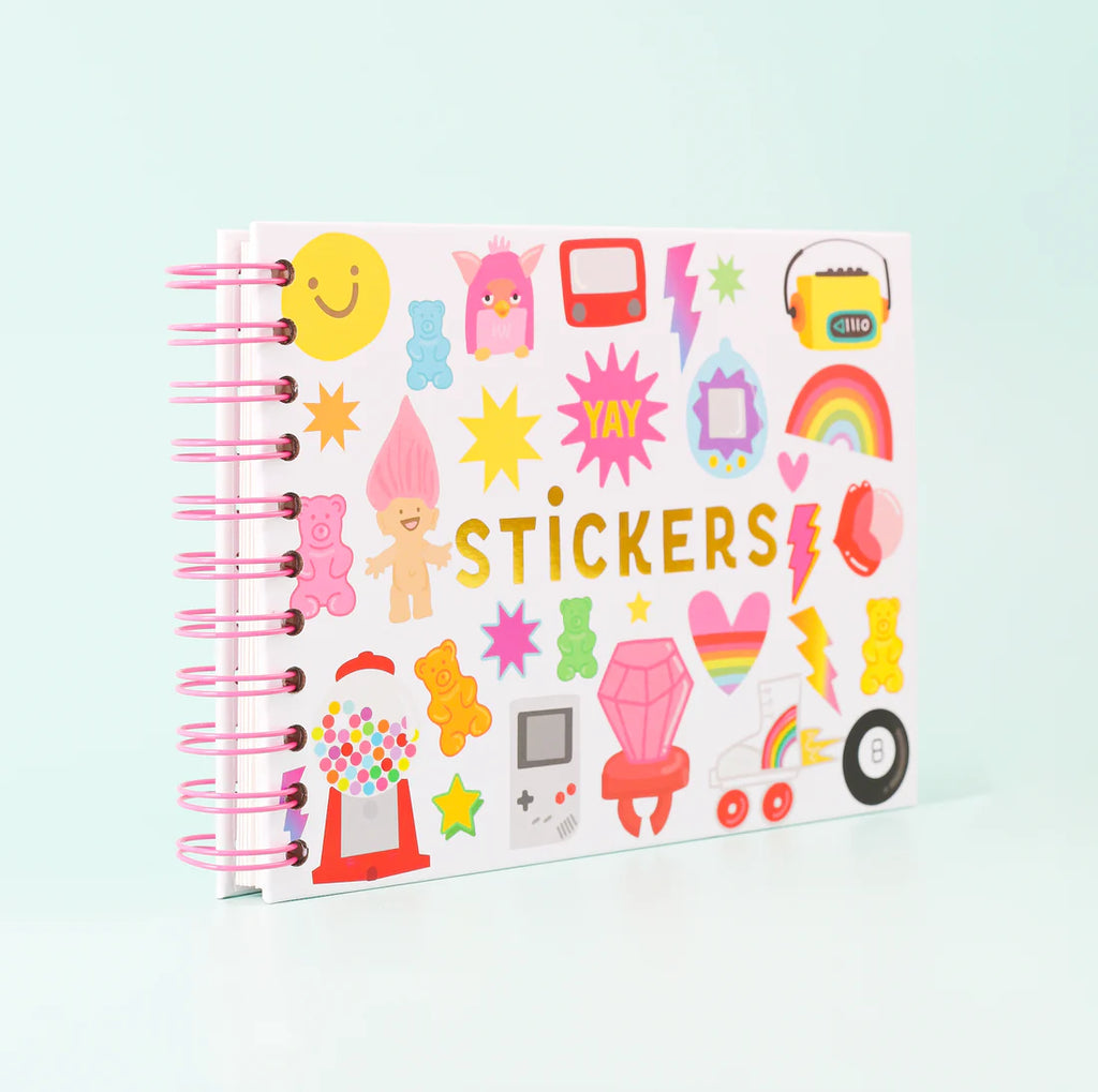 Hardcover 90’s Sticker Book