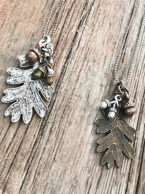 Oak Leaf Necklace