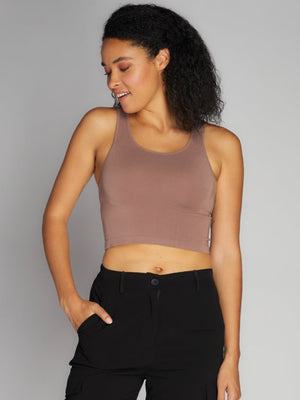 Crop Bamboo Tank Tops