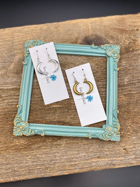 Crescent Moon Earrings