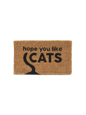 I Hope You Like Cats Doormat