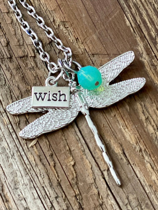 Dragonfly Wish Necklace