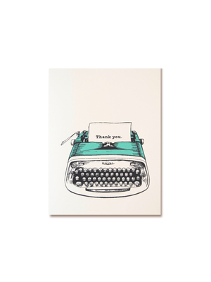 Thank You Typewriter