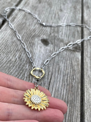 Sunflower Necklace
