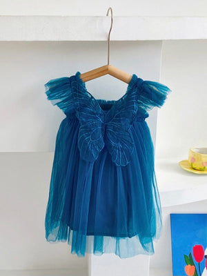 Butterfly Dress- Blue