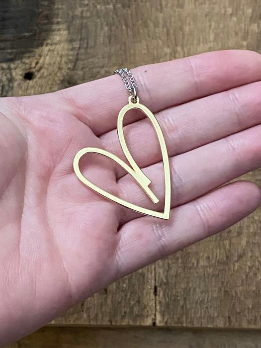 Simple Heart Necklace