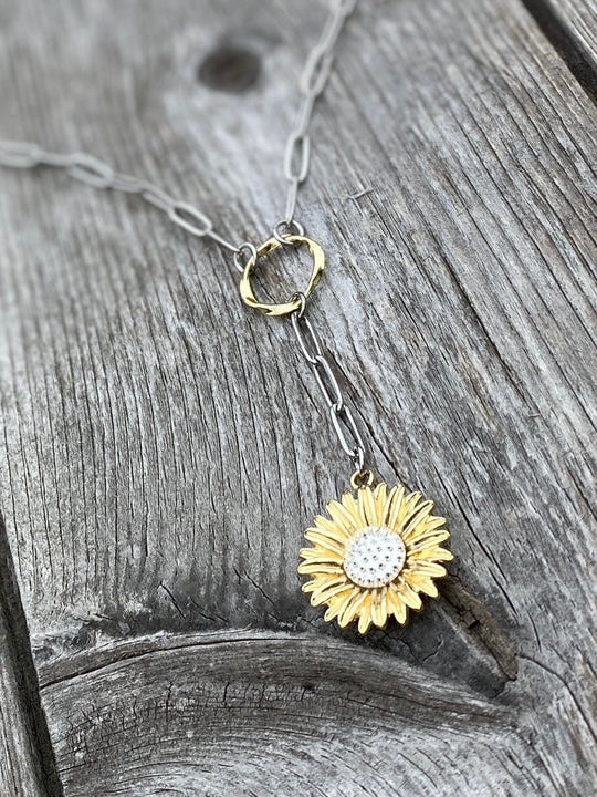 Sunflower Necklace