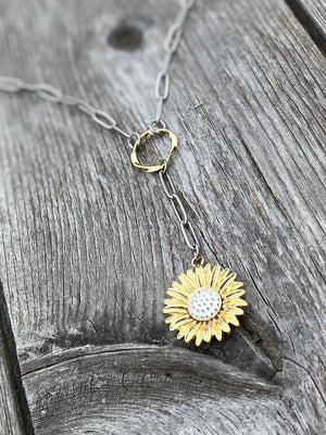 Sunflower Necklace