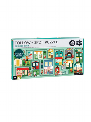 Around Town Follow + Spot Puzzle
