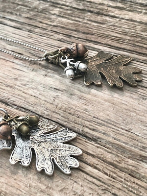 Oak Leaf Necklace
