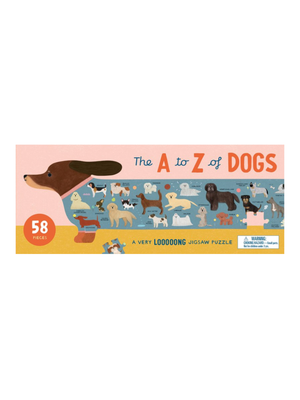 A To Z Dog Puzzle
