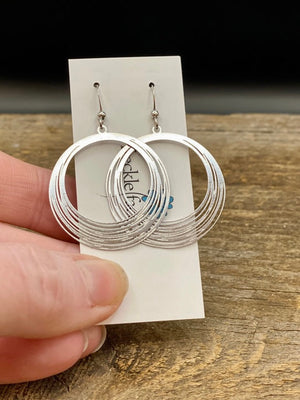 Lightweight Earrings- Silver
