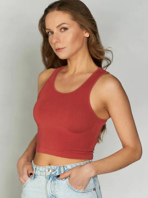 Crop Bamboo Tank Tops