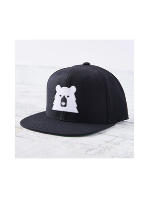 North Standard Black/White Bear Hat