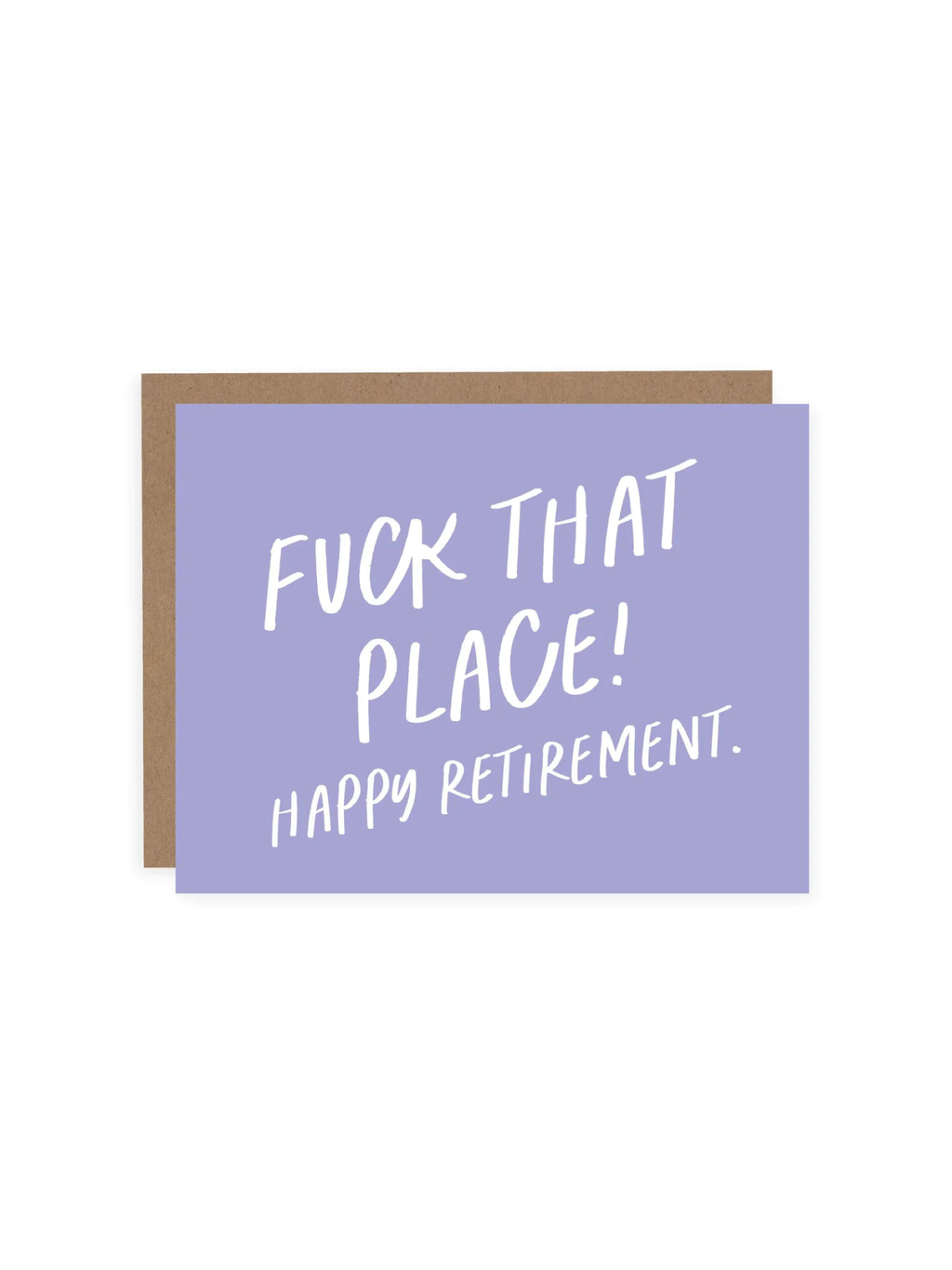 Fuck That Place Card