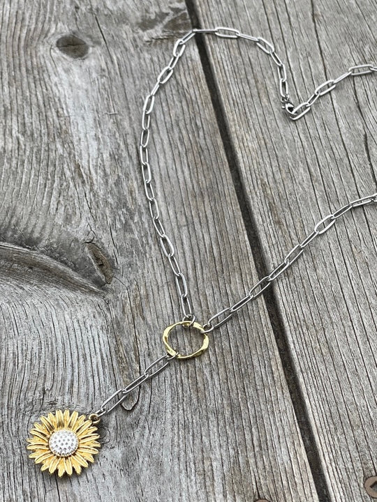 Sunflower Necklace