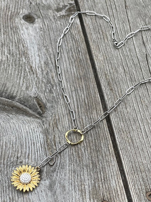 Sunflower Necklace