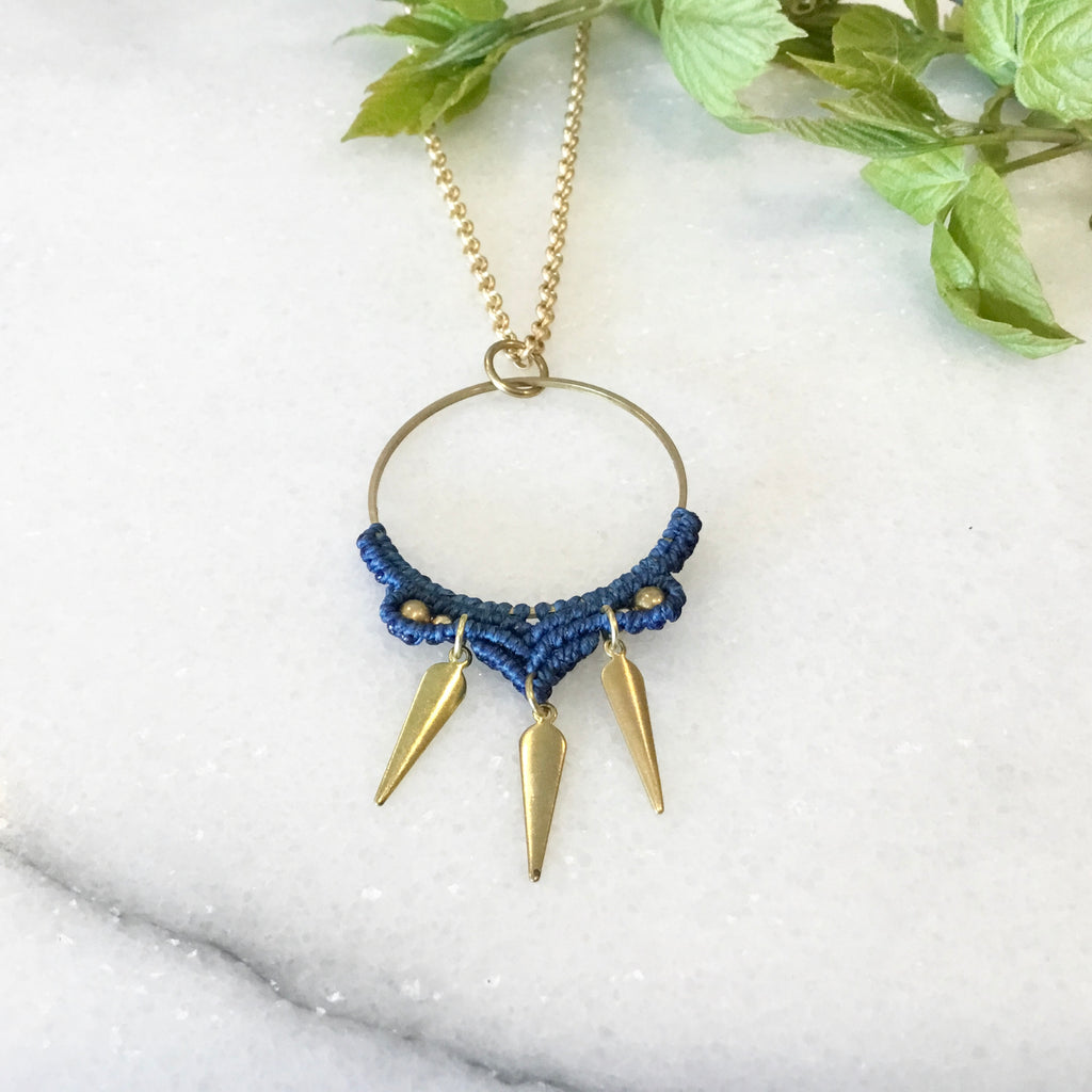 Bolly Macrame Necklace