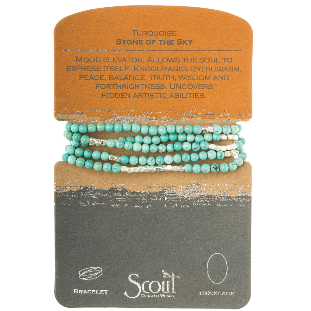 Turquoise Wrap Bracelet/Necklace